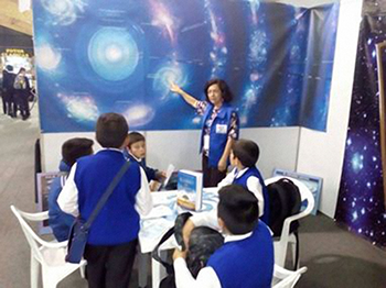 Urantia Book booth - 2016 Bogotá International Book Fair